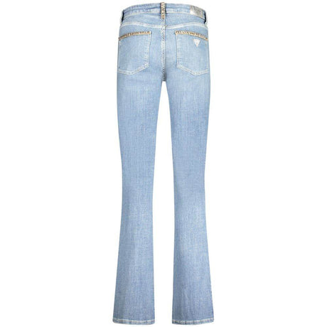 Guess Jeans Light Blue Cotton Women Jeans - Hilstor