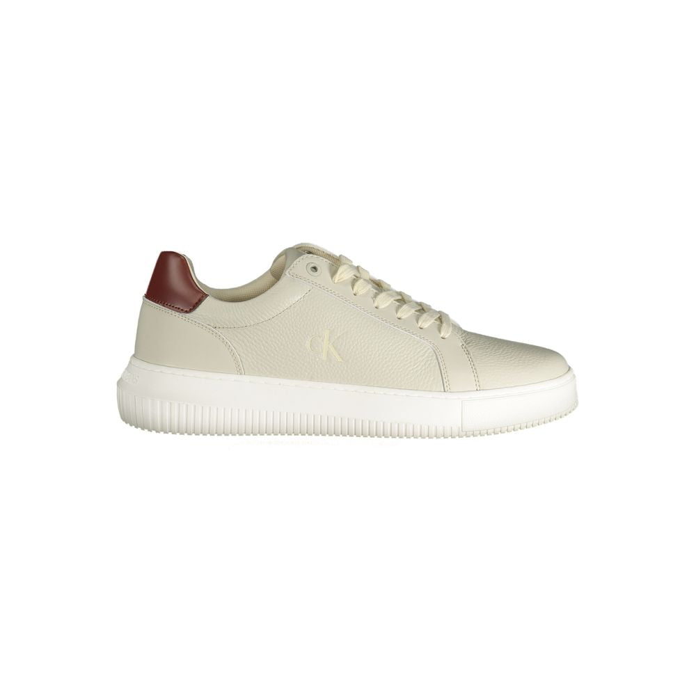 Calvin Klein Grå Polyethylene Sneaker til mænd
