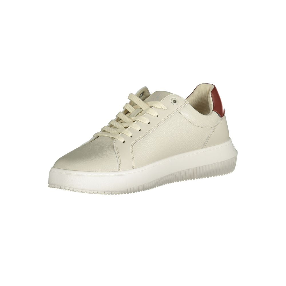 Calvin Klein Grå Polyethylene Sneaker til mænd