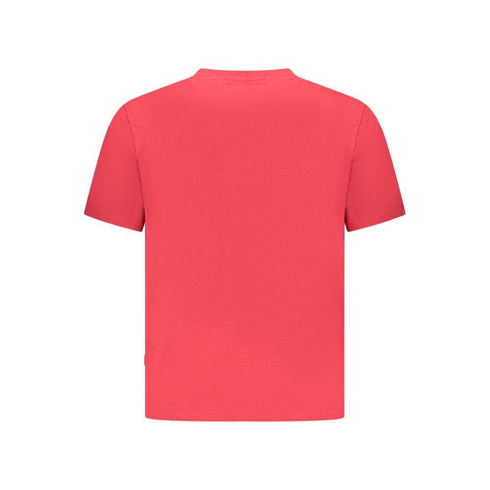 Pepe Jeans Red Cotton Men T-Shirt - Hilstor