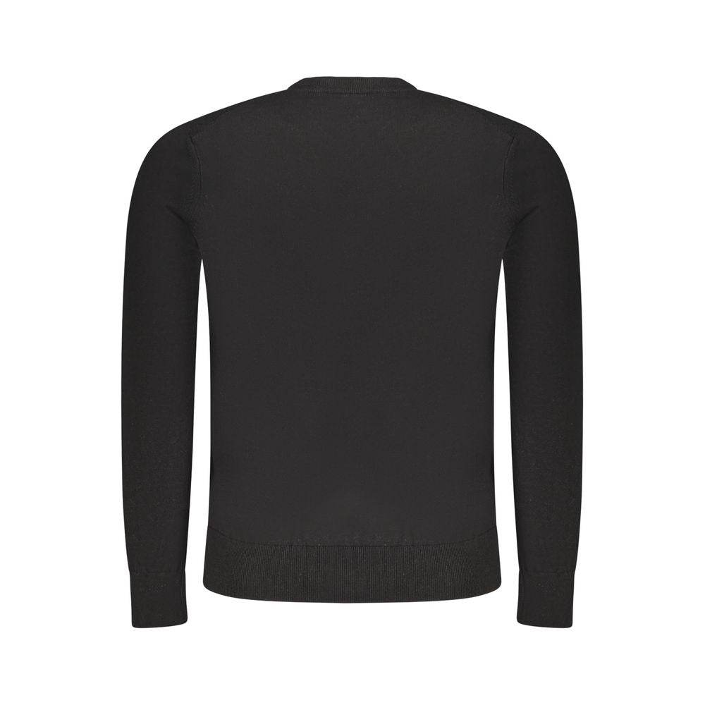 Hugo Boss Black Cotton Sweater - Hilstor