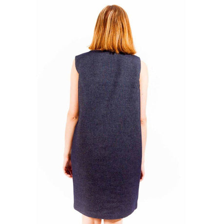 Love Moschino Blue Cotton Women Dress - Hilstor