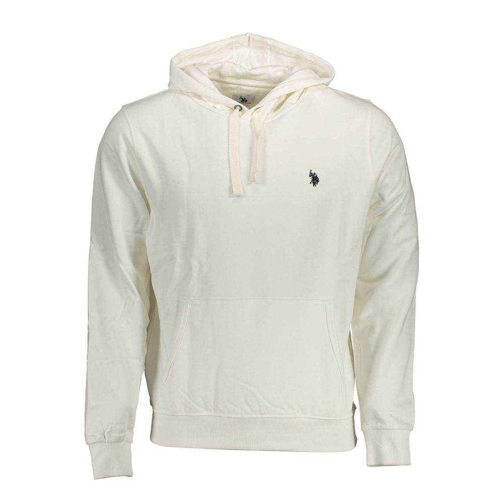 U.S. POLO ASSN. White Cotton Men Sweater - Hilstor
