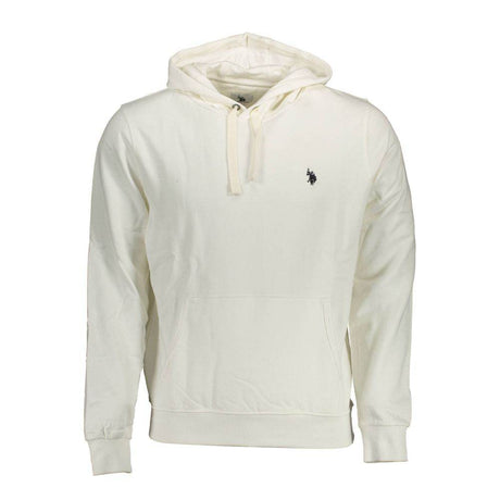 U.S. POLO ASSN. White Cotton Men Sweater - Hilstor
