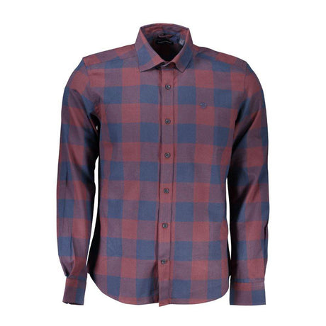 North Sails Red Cotton Men Shirt - Hilstor