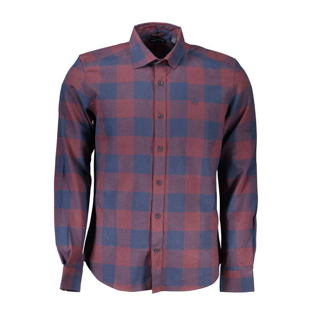 North Sails Red Cotton Men Shirt - Hilstor