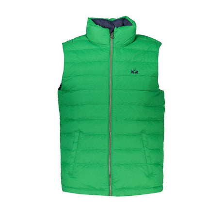 La Martina Green Polyamide Men Jacket - Hilstor