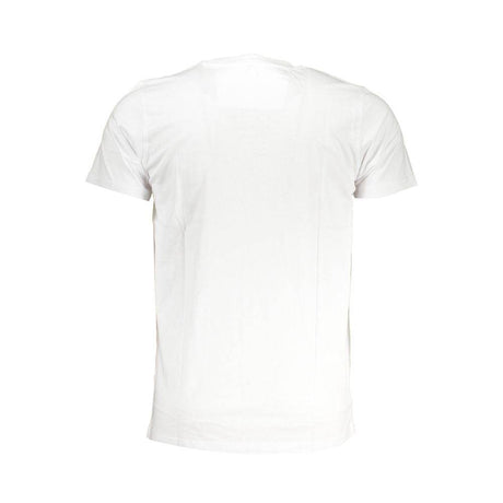 Cavalli Class White Cotton T-Shirt - Hilstor