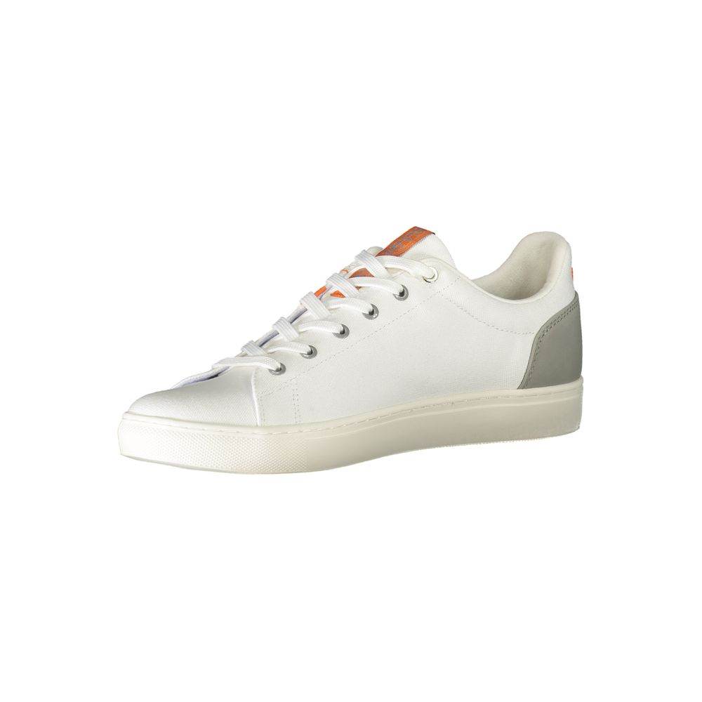 Napapijri White Polyester Sneaker - Hilstor