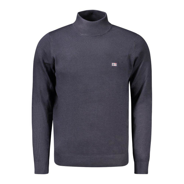 Norway 1963 Blue Polyamide Men Sweater - Hilstor