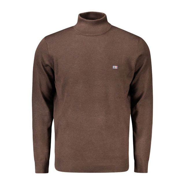 Norway 1963 Brown Polyamide Men Sweater - Hilstor