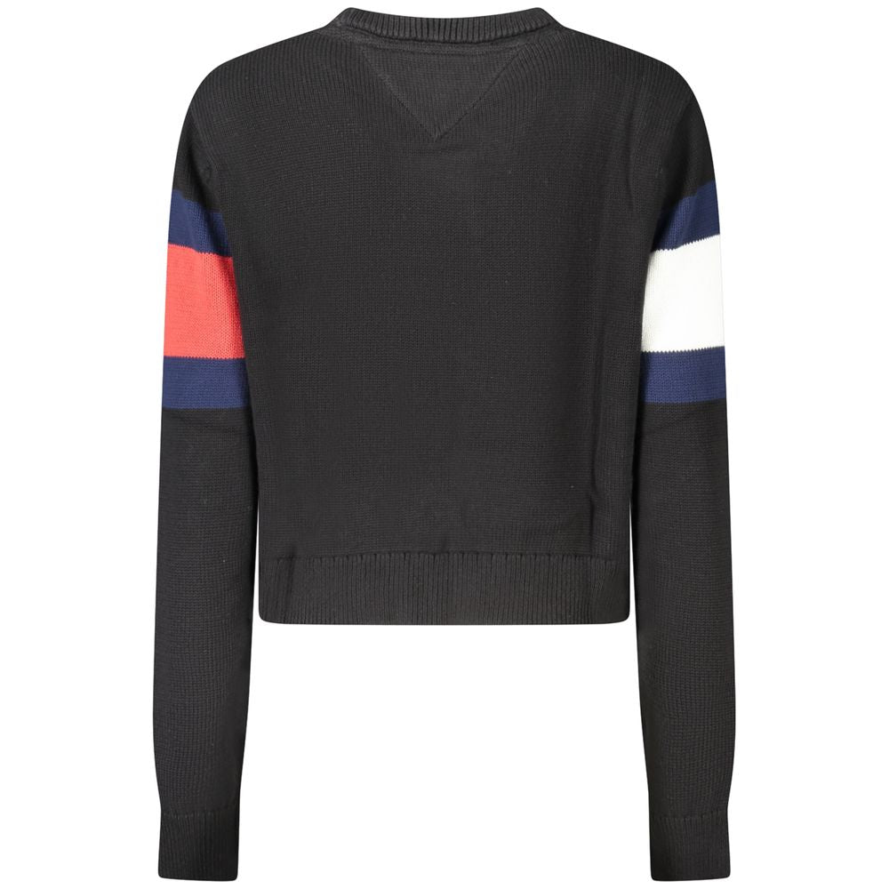 Tommy Hilfiger Sort bomuldstrøje til kvinder