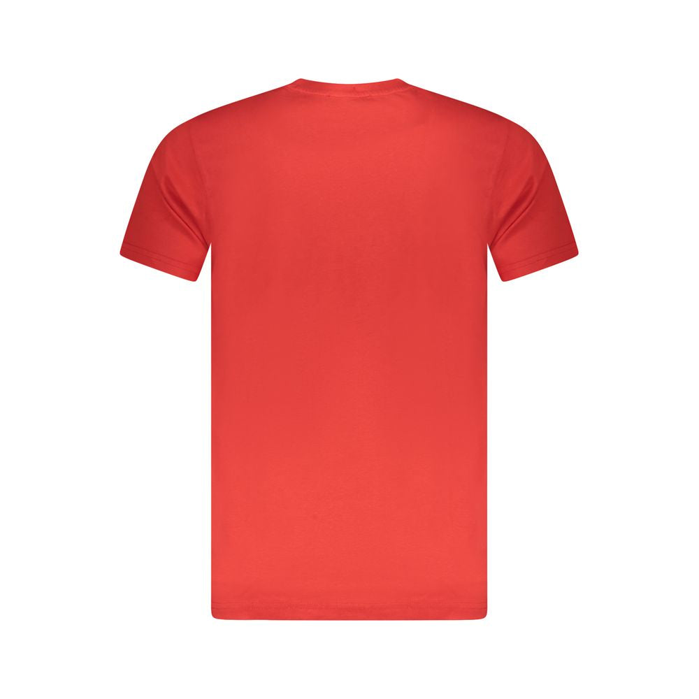 Cavalli klasse rød bomuld herre T-shirt