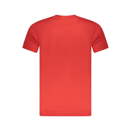 Cavalli klasse rød bomuld herre T-shirt