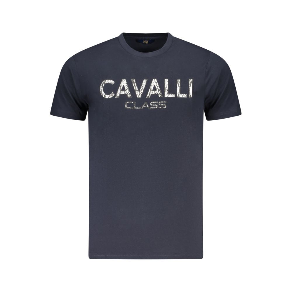 Cavalli klasse blå bomuld herre T-shirt