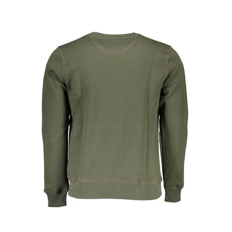 North Sails Green Cotton Men Sweater - Hilstor