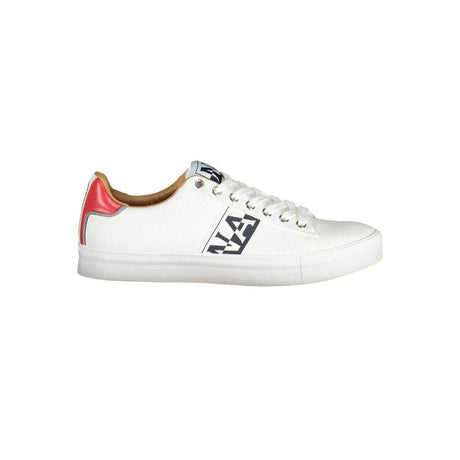 Napapijri White Polyester Men Sneaker - Hilstor