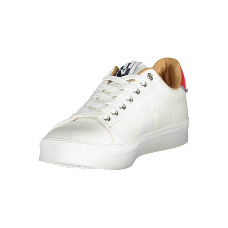 Napapijri White Polyester Men Sneaker - Hilstor