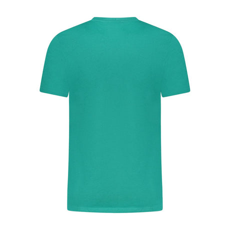 Cavalli Class Green Cotton T-Shirt