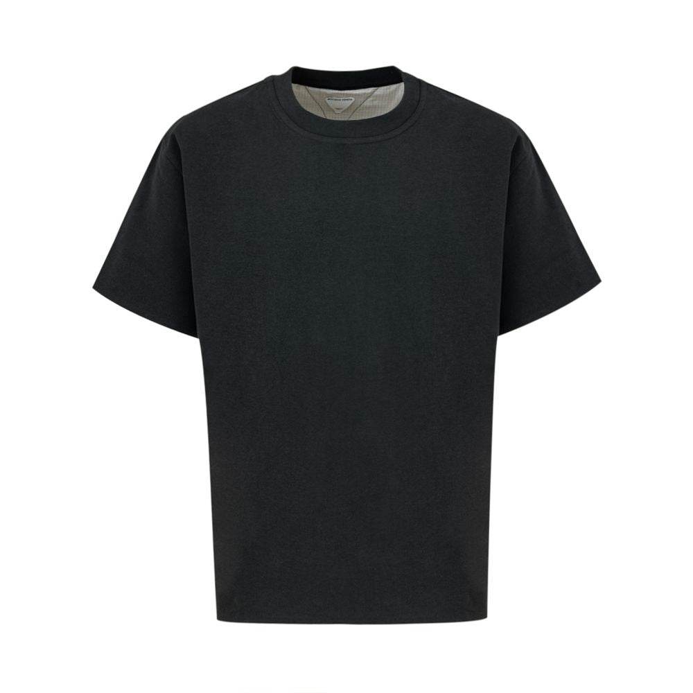 Bottega Veneta Gray Cotton T-Shirt - Hilstor