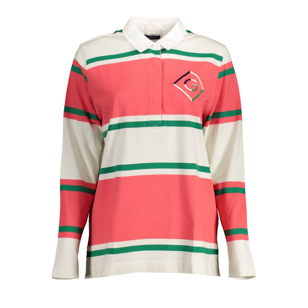 Gant Pink bomulds poloshirt til kvinder