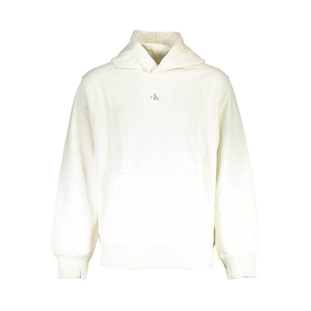 Calvin Klein White Cotton Men Sweater - Hilstor