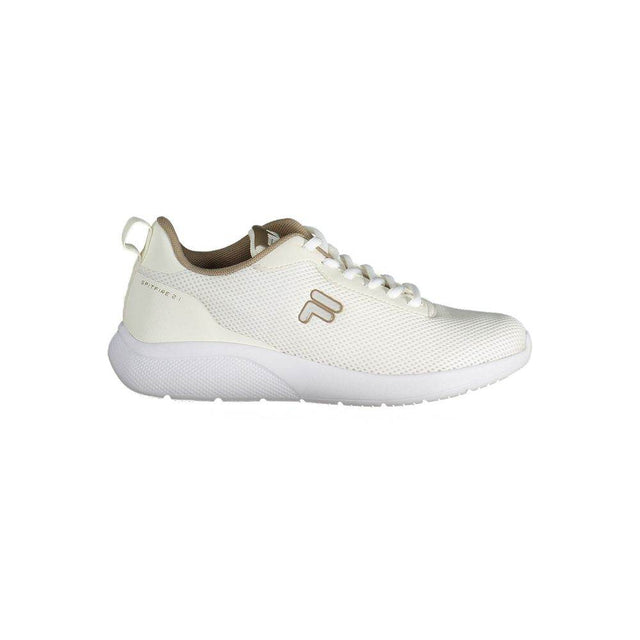 Fila Beige Synthetic Women Sneaker - Hilstor