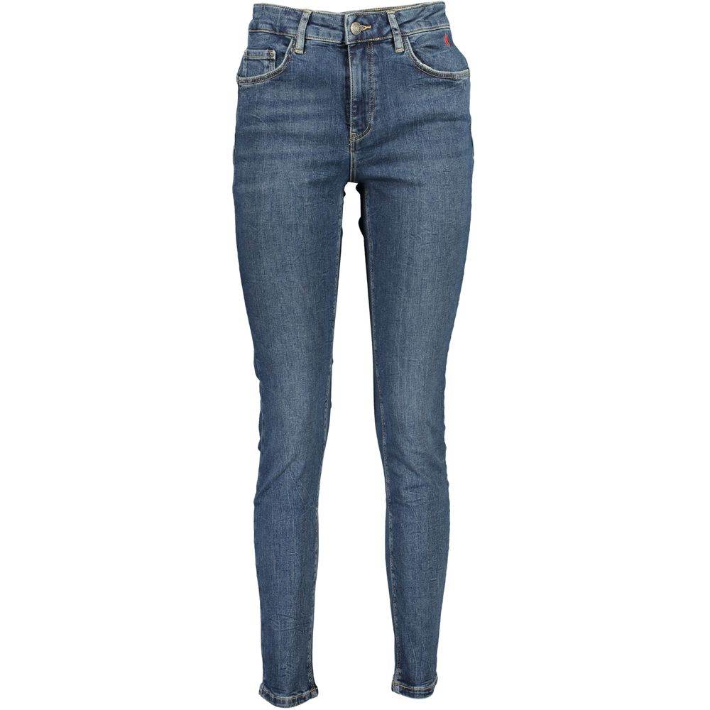 Desigual Blue Cotton Women's Jean - Hilstor