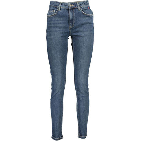 Desigual Blue Cotton Women's Jean - Hilstor