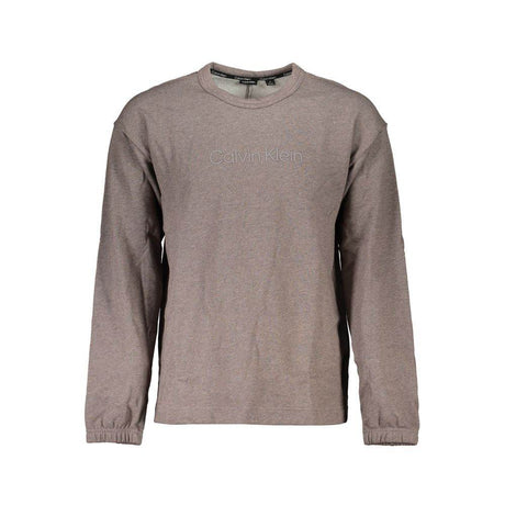 Calvin Klein Brown Cotton Men Sweater - Hilstor