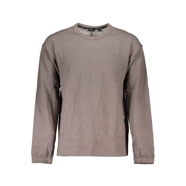 Calvin Klein Brown Cotton Men Sweater - Hilstor