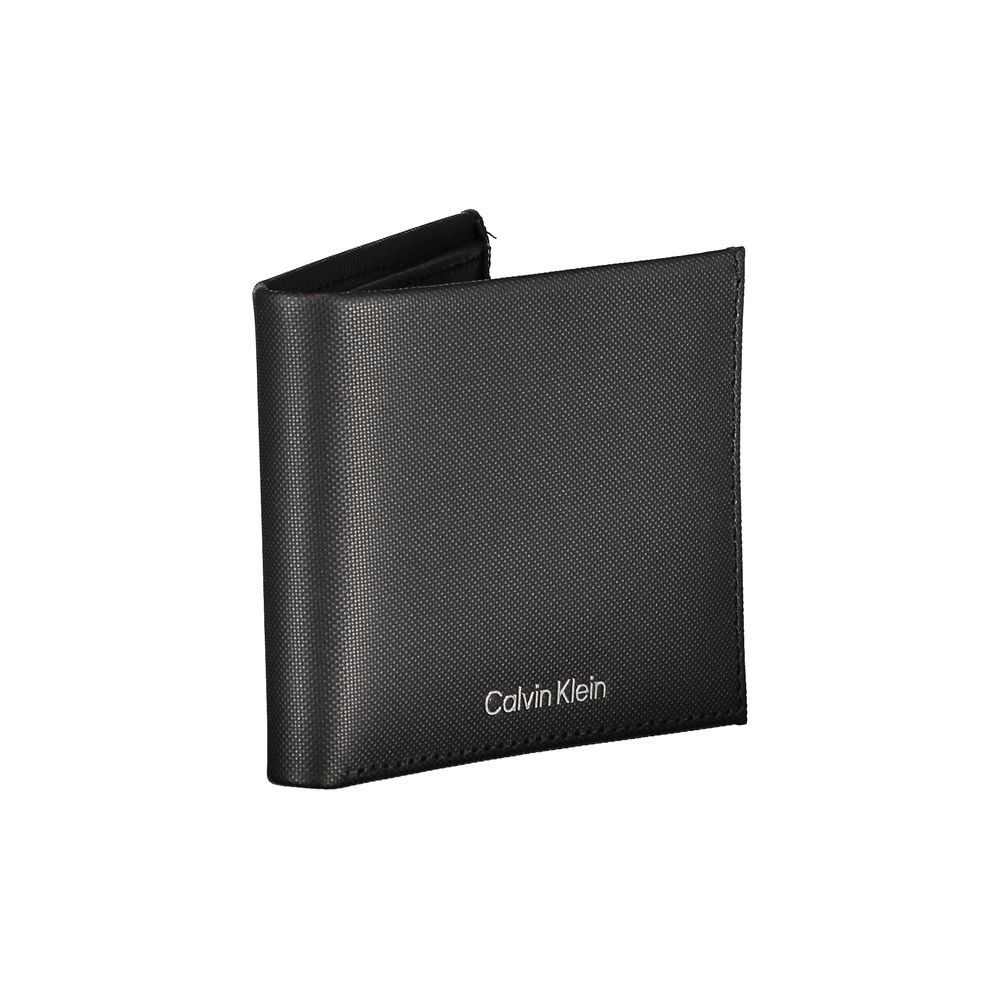 Calvin Klein elegant læder pung med dobbelt rum