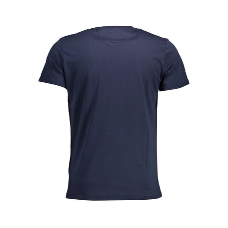 La Martina Chic bomuldst-shirt med rund hals i blå
