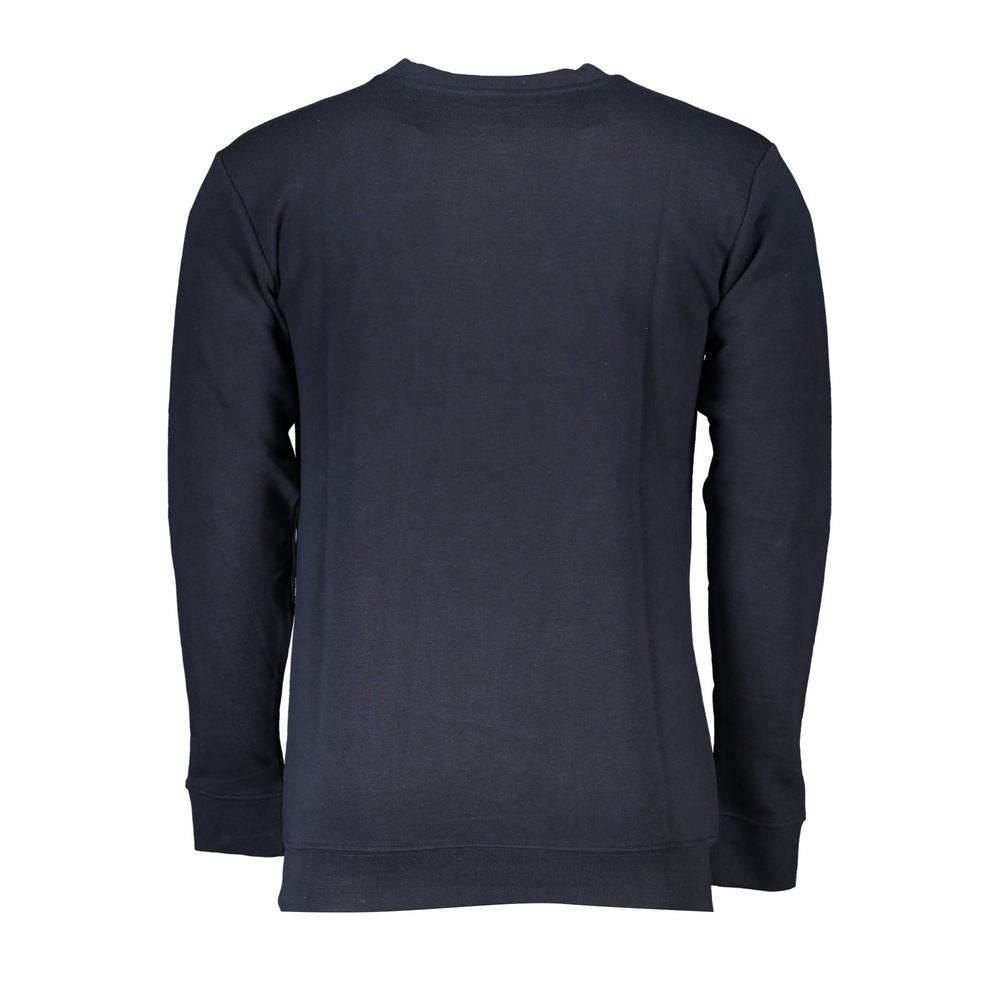 Cavalli Class Blue Cotton Men Sweater - Hilstor