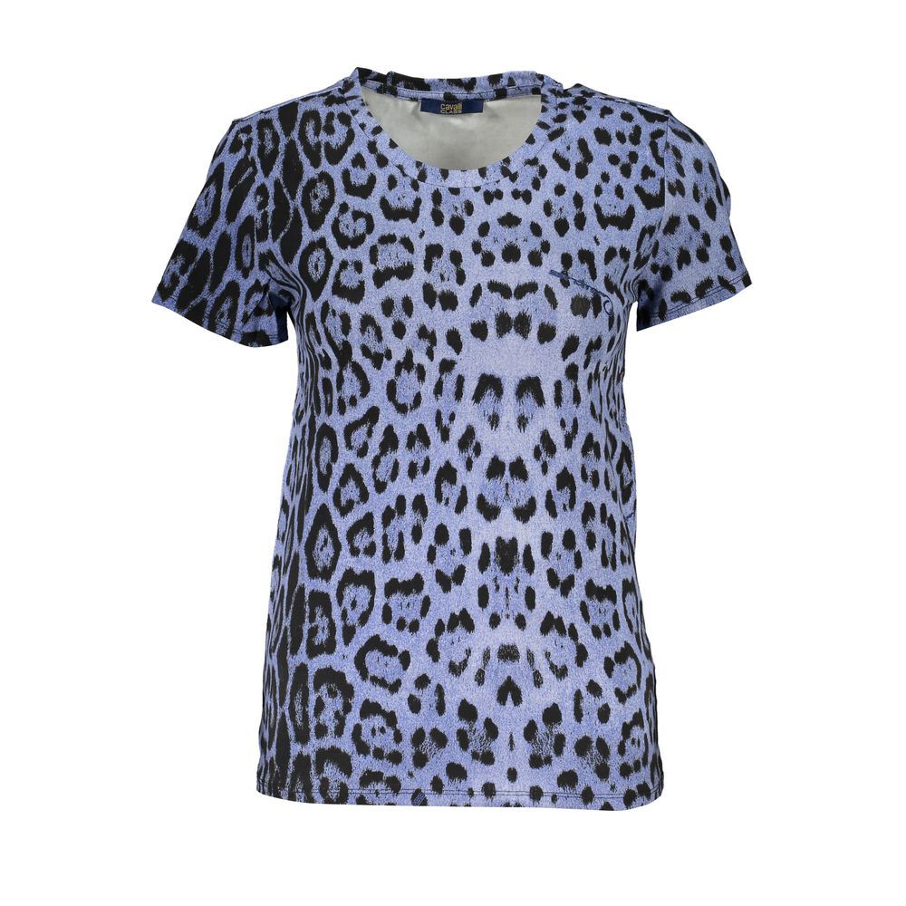 Cavalli klasse lyseblå bomuldstoppe & T-shirt