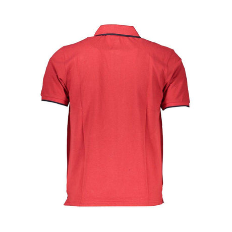 North Sails Red Cotton Polo Shirt - Hilstor