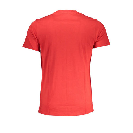 Cavalli klasse rød bomuld T-shirt