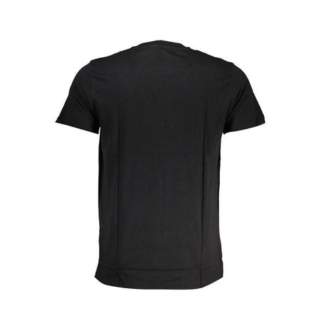Cavalli Class Black Cotton T-Shirt - Hilstor