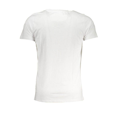 Cavalli Class White Cotton T-Shirt - Hilstor