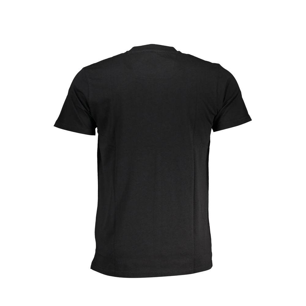 Cavalli Class Black Cotton T-Shirt - Hilstor