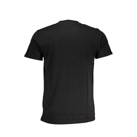 Cavalli Class Black Cotton T-Shirt - Hilstor