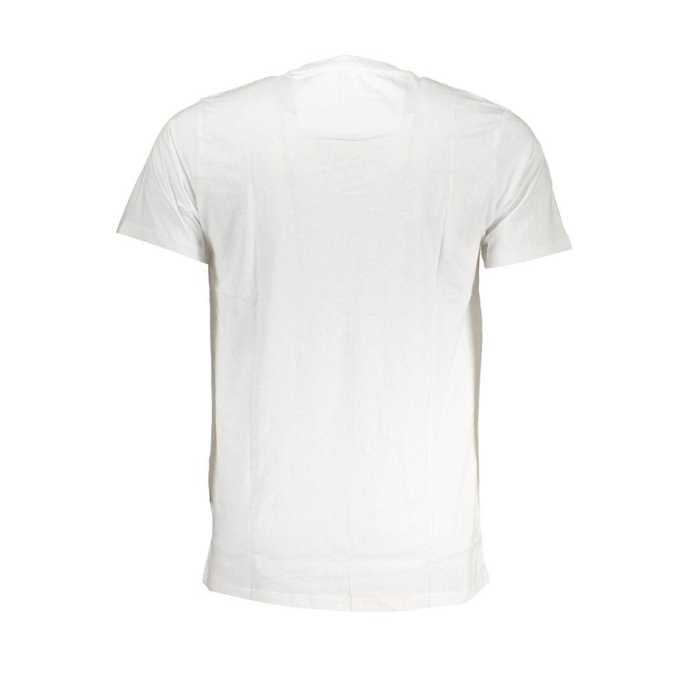 Cavalli Class White Cotton T-Shirt - Hilstor