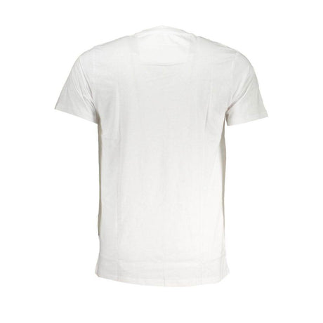 Cavalli Class White Cotton T-Shirt - Hilstor