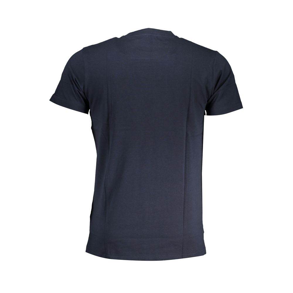 Cavalli Class Blue Cotton T-Shirt - Hilstor