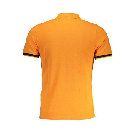 K-WAY Vibrant Orange Contrast Detail Polo - Hilstor