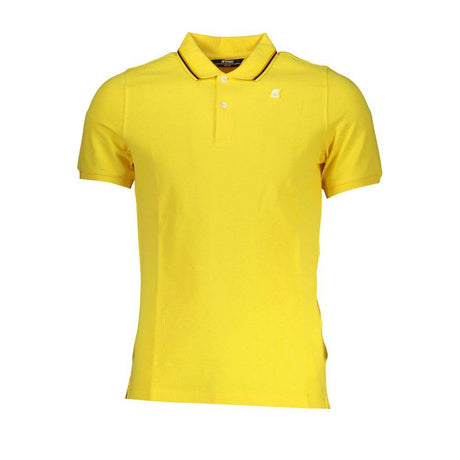 K-WAY Sunny Yellow Contrast Detail Polo - Hilstor