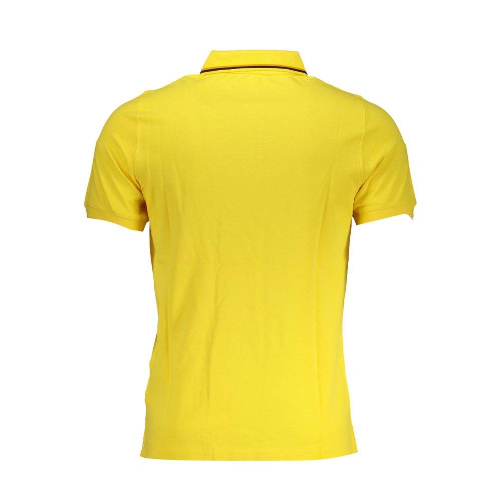 K-WAY Sunny Yellow Contrast Detail Polo - Hilstor