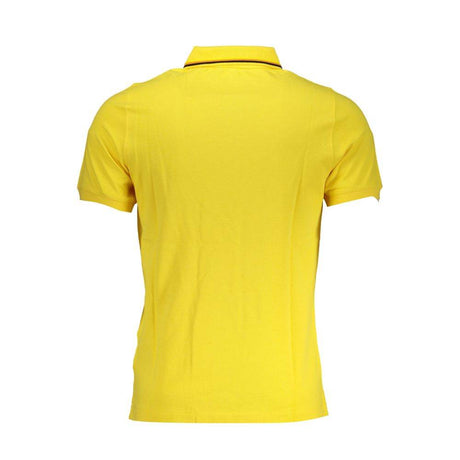 K-WAY Sunny Yellow Contrast Detail Polo - Hilstor