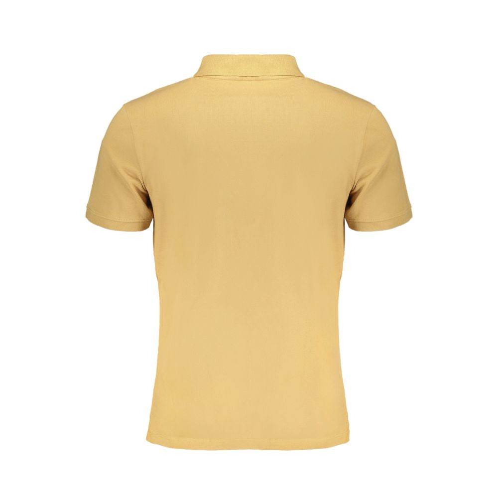 Timberland Beige Cotton Polo Shirt - Hilstor