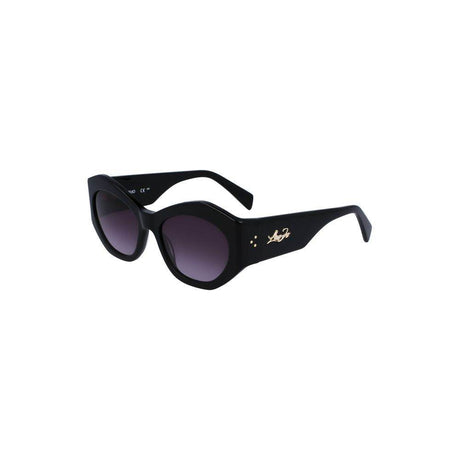 Liu Jo Black Acetate Women Sunglass - Hilstor
